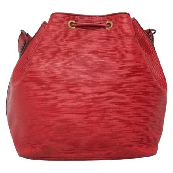 LOUIS VUITTON Epi Petit Noe Shoulder Bag Red - Picture 2 of 15